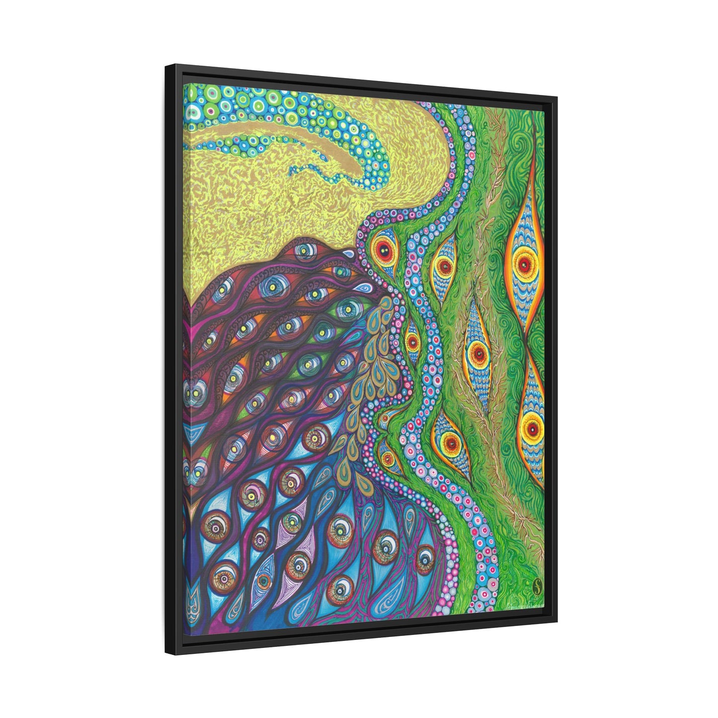 Satiety - Framed Canvas