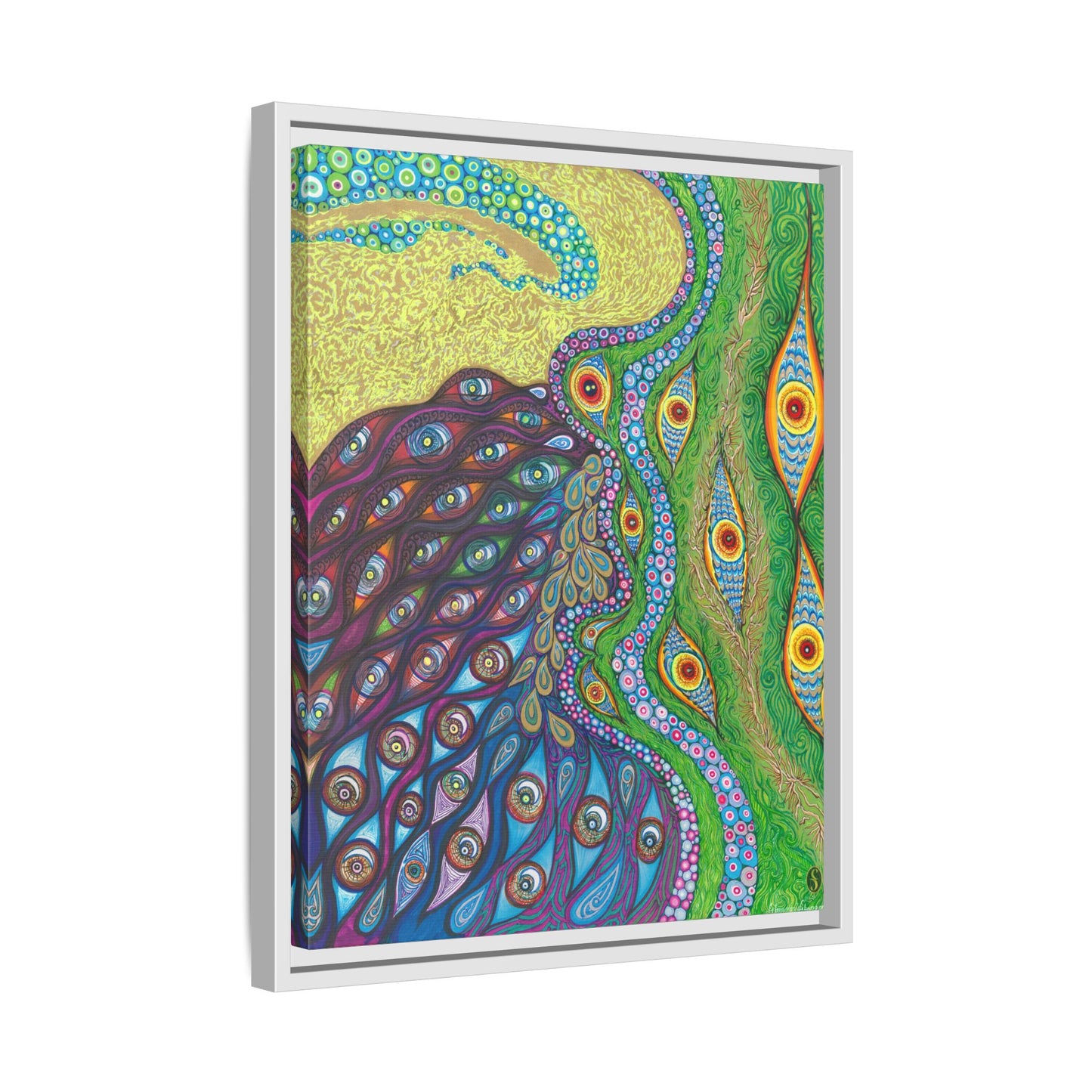 Satiety - Framed Canvas