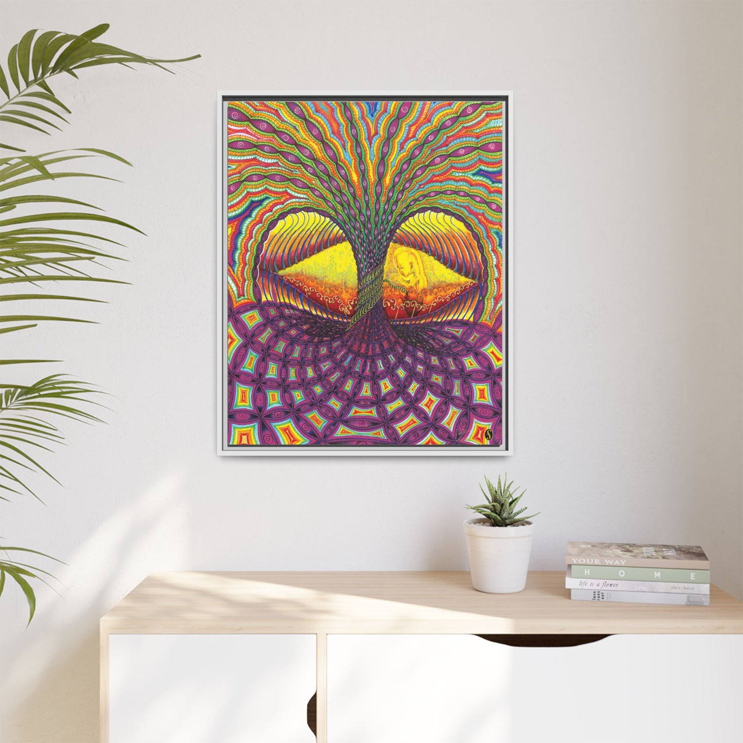 Eye of Torus - Framed Canvas