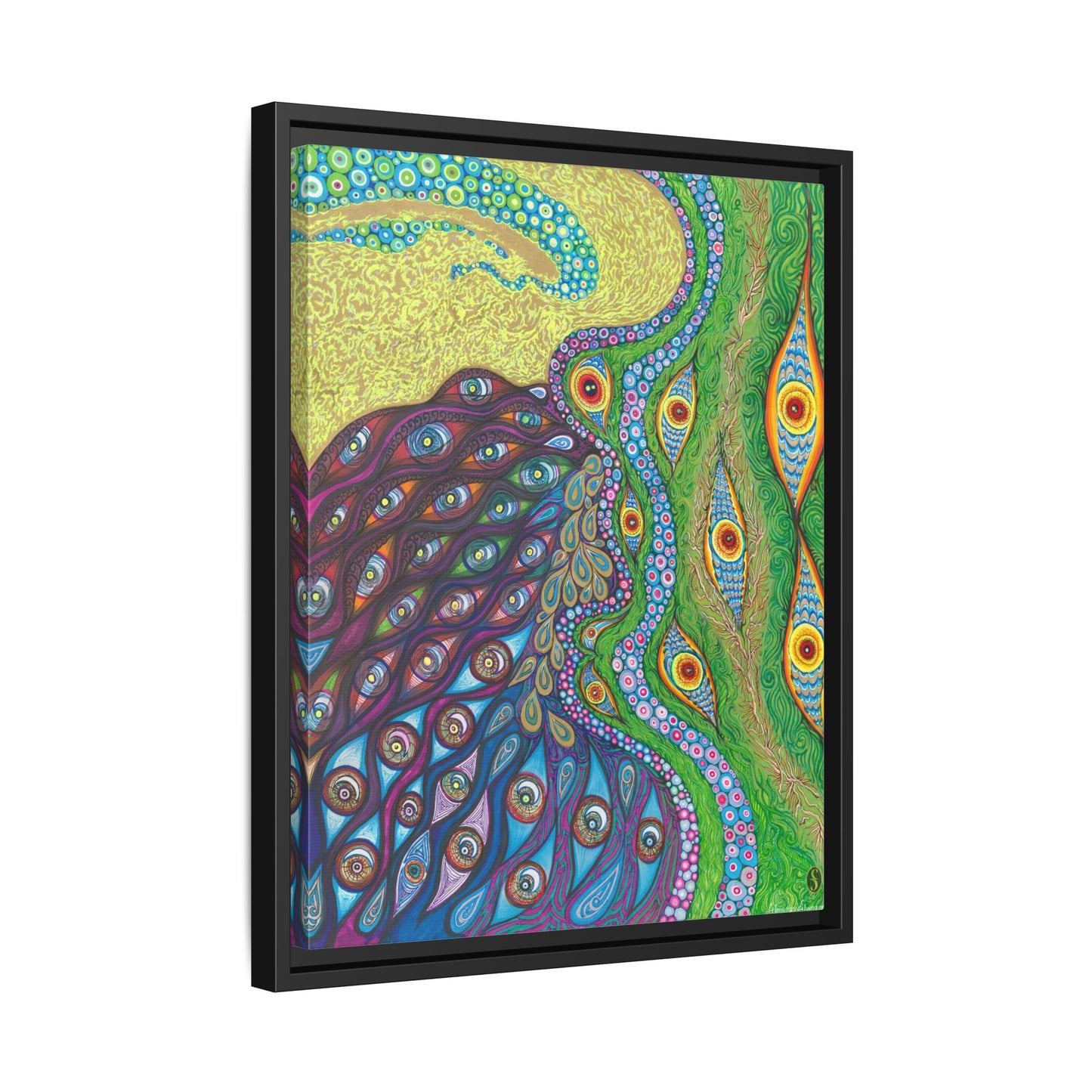 Satiety - Framed Canvas